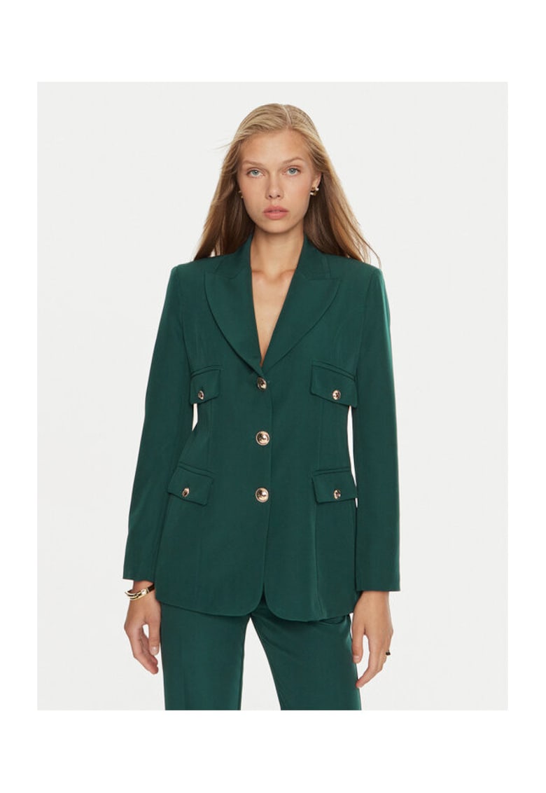 Sacou dama - 304749681 - Poliester - Verde - Verde