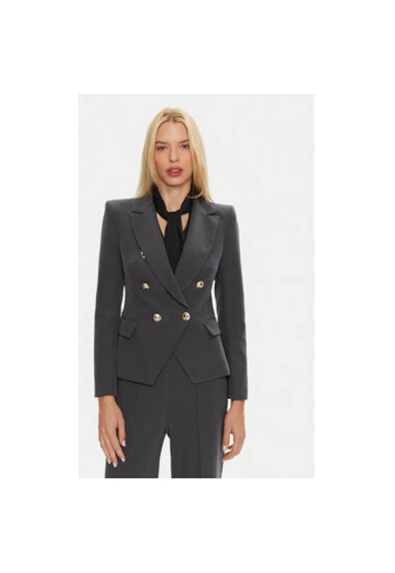 Sacou dama - 304787539 - Poliester - Gri - Gri