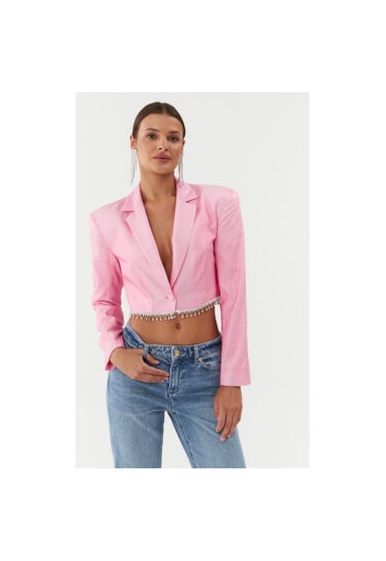 Sacou dama -  303192457 - Acetat - Roz