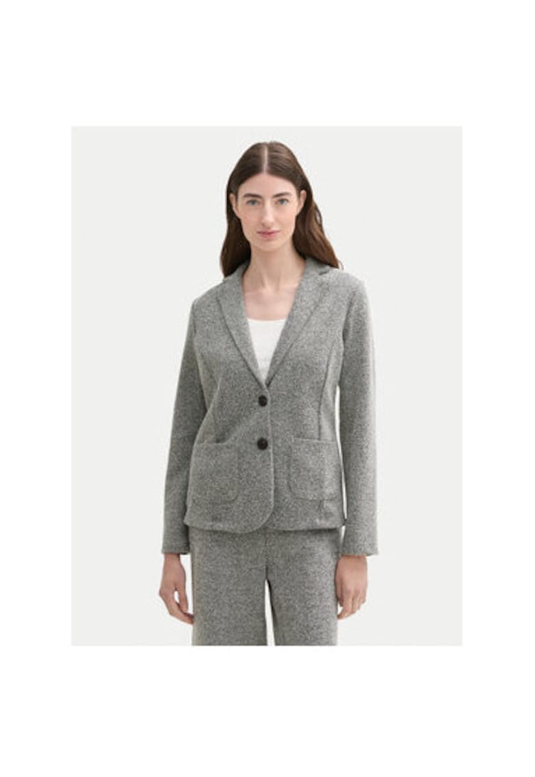 Sacou dama - 304546617 - Poliester/Bumbac - Gri - Gri