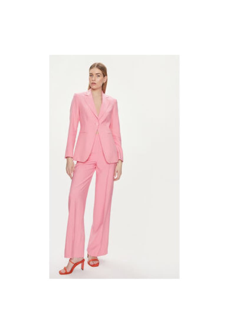 Sacou dama - 303813345 - Viscoza - Roz