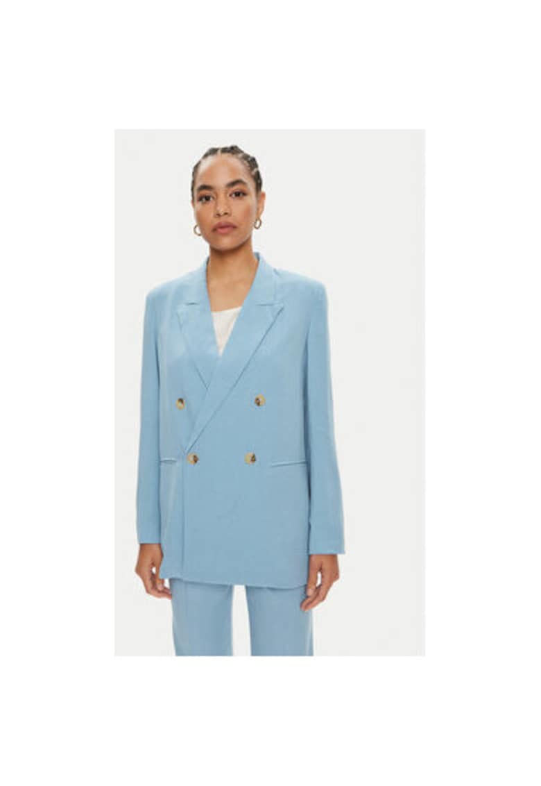Sacou dama - 304549564 - Viscoza/In - Albastru - Albastru