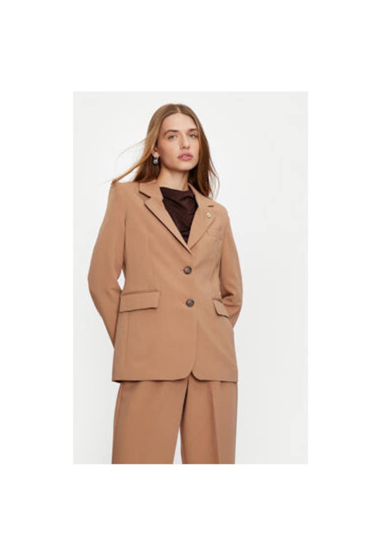 Sacou dama -  304797279 - Poliester/Viscoza - Bej