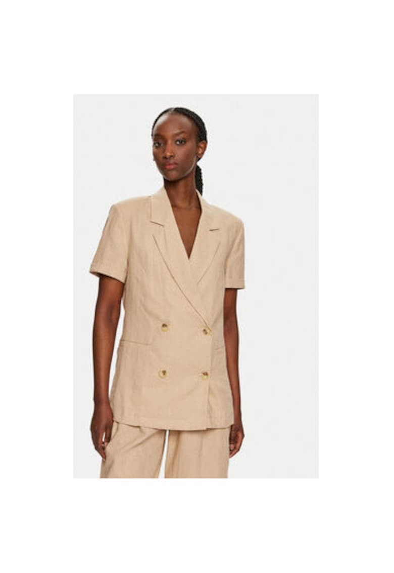 Sacou dama -  304575327 - Viscoza - Bej