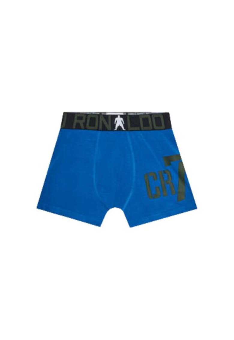 Set 2 perechi boxeri baieti 84100 -  Bumbac/Elastan - Albastru -