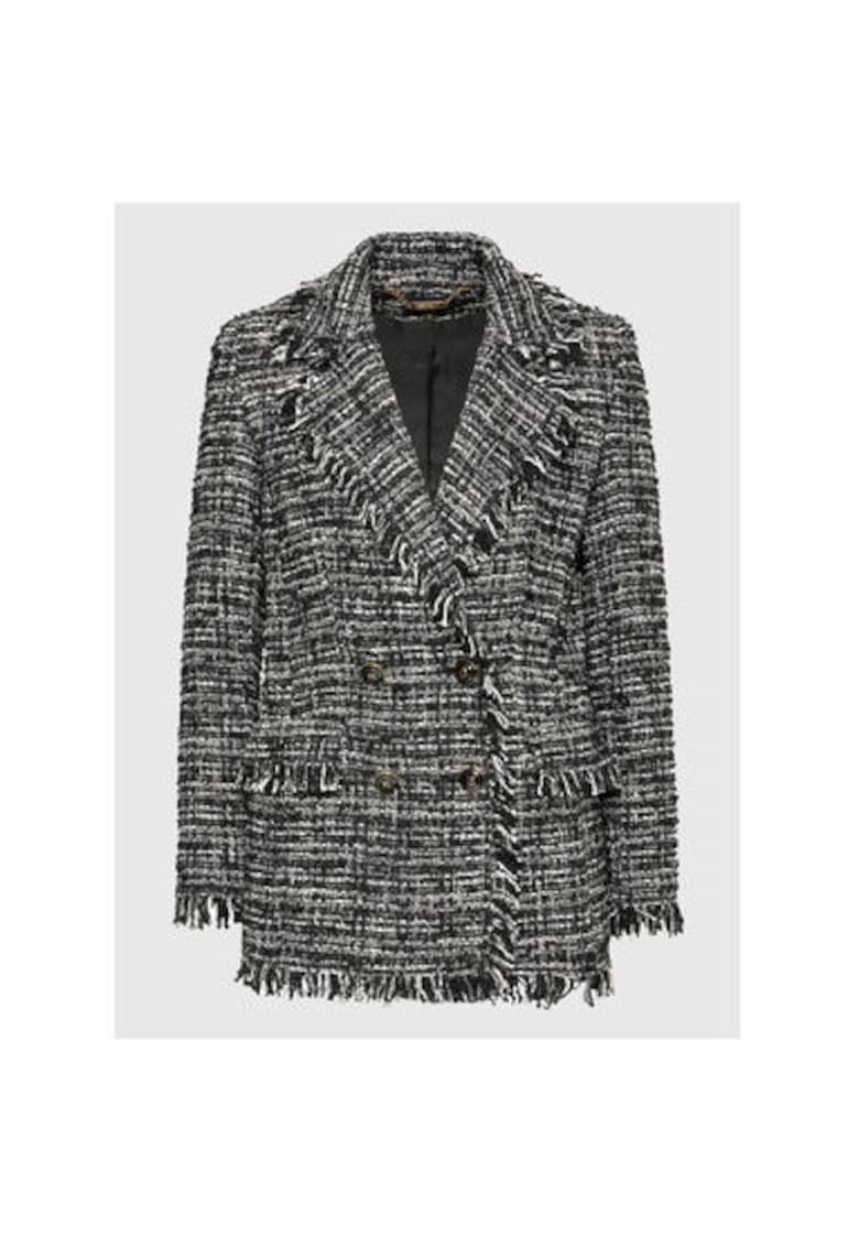 Sacou Dama -  208856683 - Bumbac - Lana - 40 - Negru