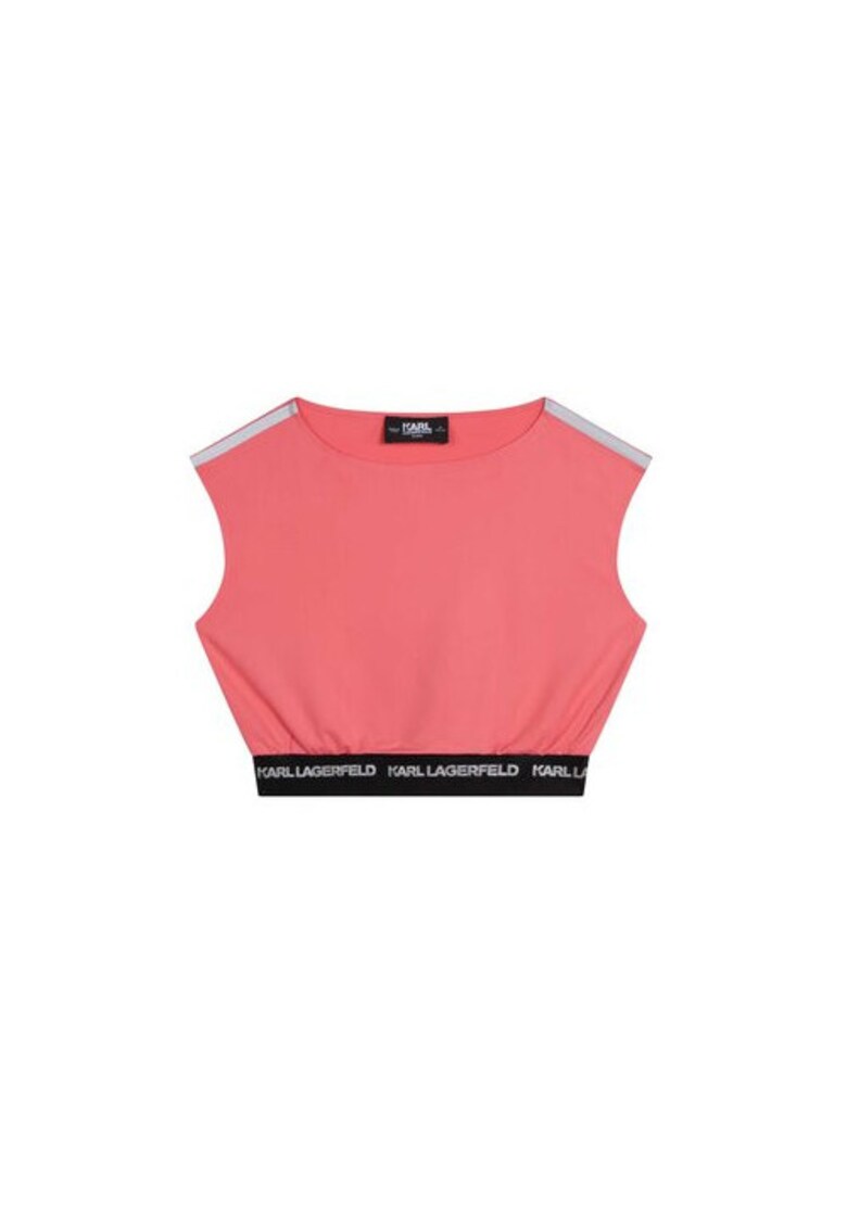 Top fete - 301981312 - Poliester/Elastan - Negru - Negru