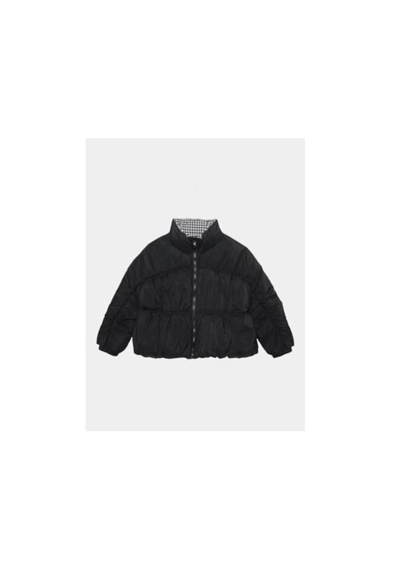 Geaca fete - 303211943 - Poliester/Nylon - Negru - Negru
