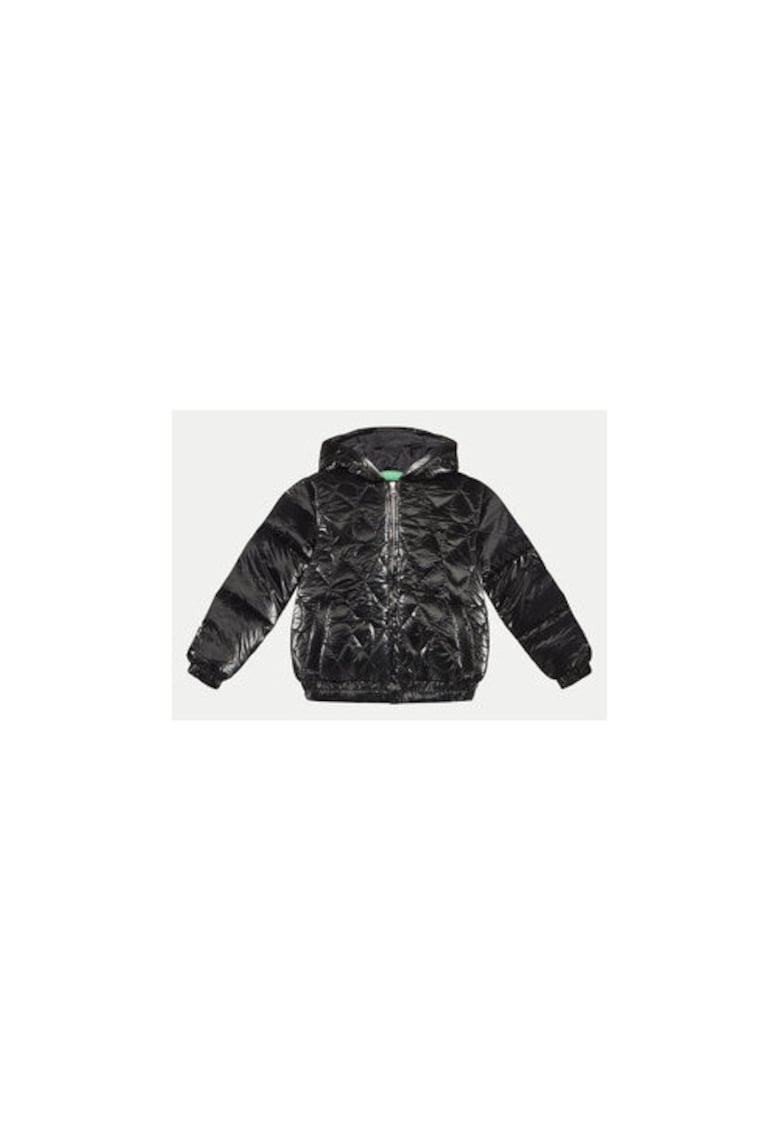 Geaca fete - 304268489 - Nylon - Negru - Negru