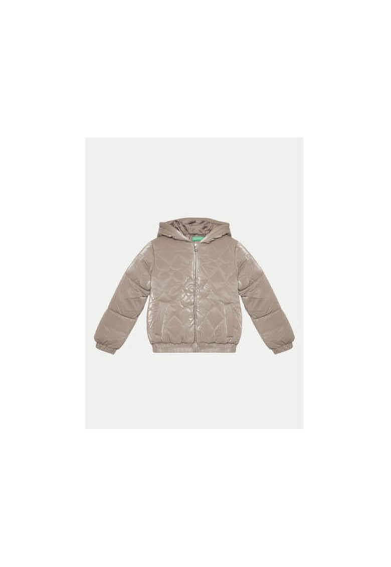 Geaca fete - 304268502 - Nylon - Bej - Bej