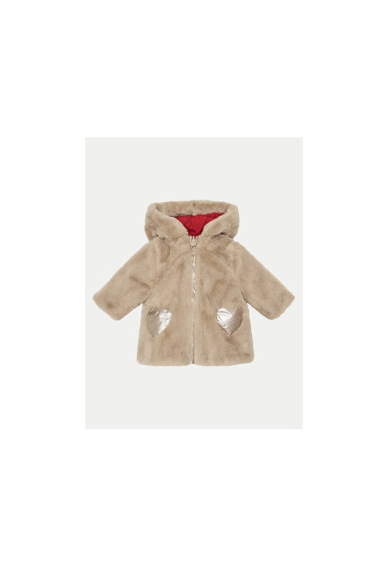 Geaca fete - 304311062 - Poliester - Negru - Negru