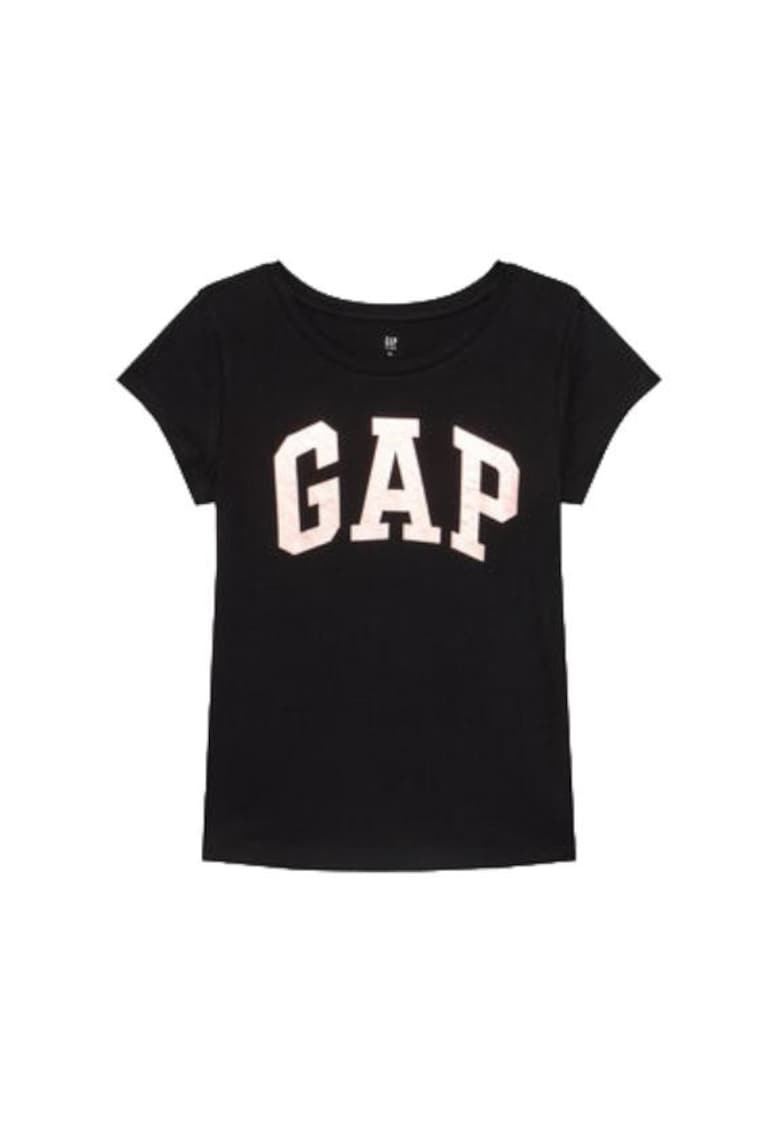 Tricou fete 460525 - Bumbac - Negru -