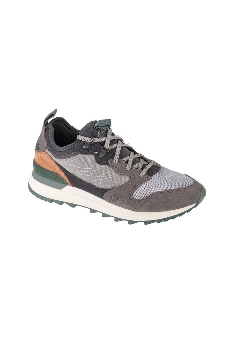 Pantofi sport Alpine 83 - gri - piele intoarsa - design modern - pentru barbati -