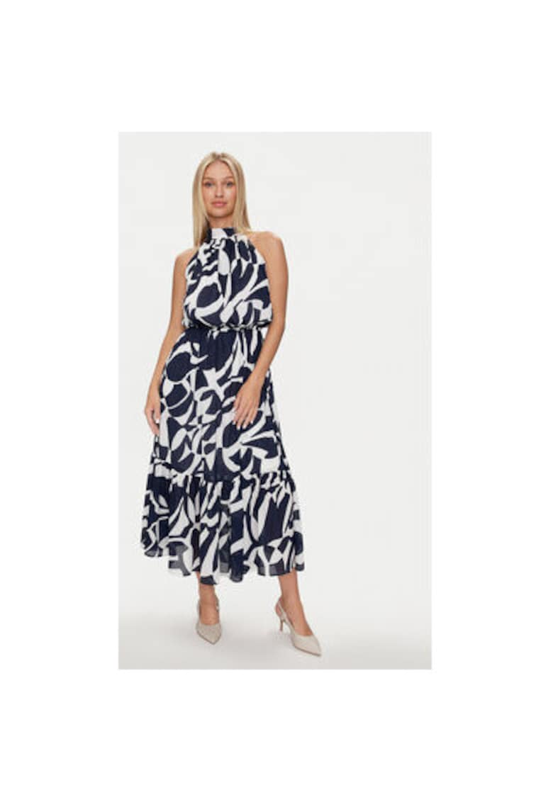 Rochie dama - 304480225 - Poliester - Albastru Rochie dama - 304480225 - Poliester - Albastru