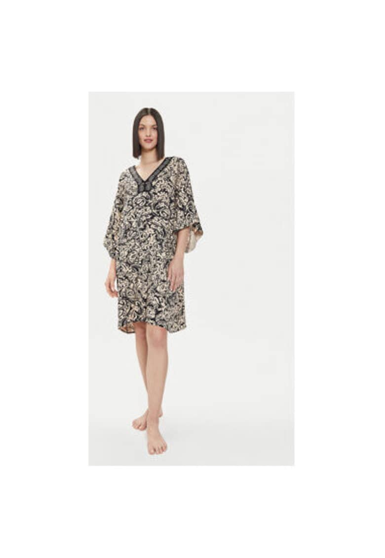 Rochie dama - 303690908 - Viscoza - Negru Rochie dama - 303690908 - Viscoza - Negru