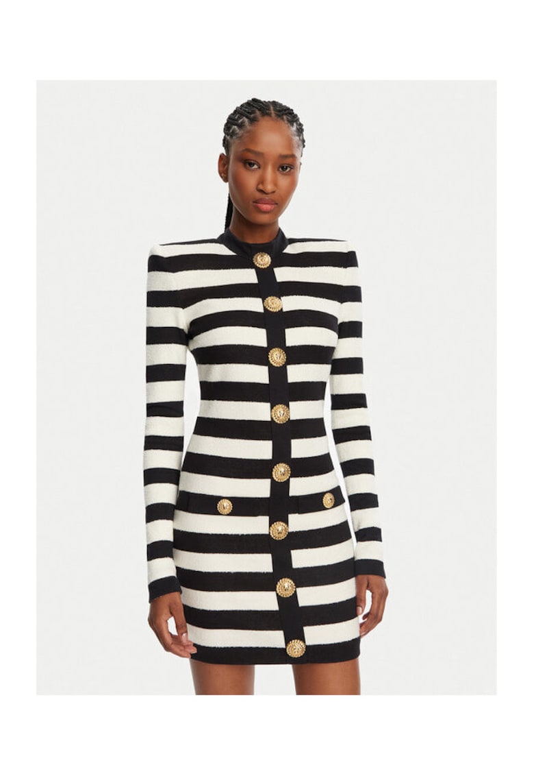 Rochie Dama - 305313843 - Acril - Bumbac - Negru - Negru