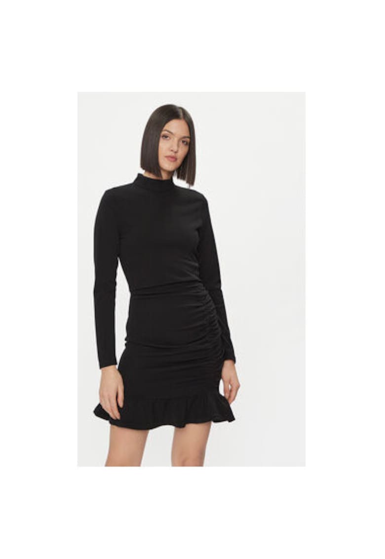 Rochie dama - 303351175 - Poliester - Negru
