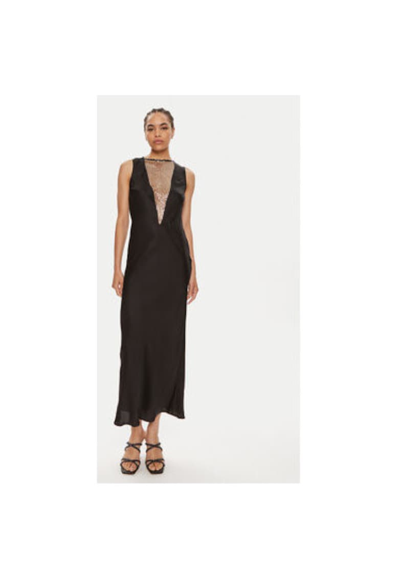 Rochie Dama - 304471315 - Viscoza - Negru Rochie Dama - 304471315 - Viscoza - Negru