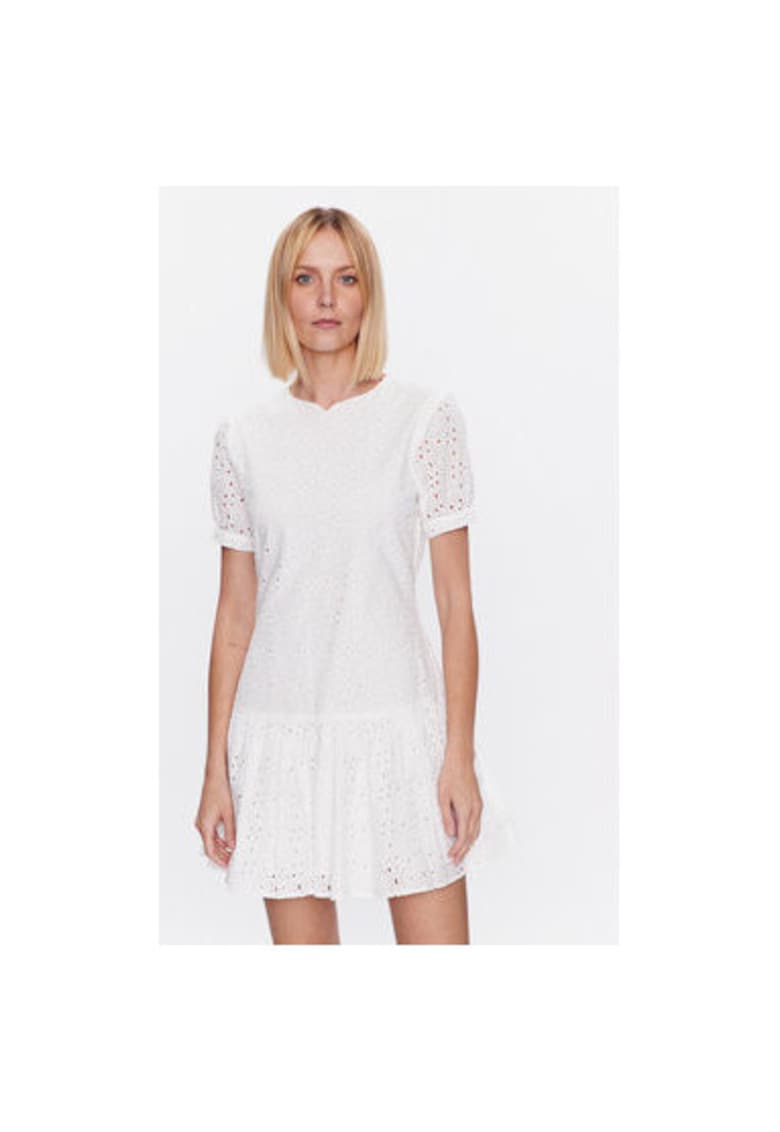Rochie Dama -  302172177 - Bumbac - 40 - Alb