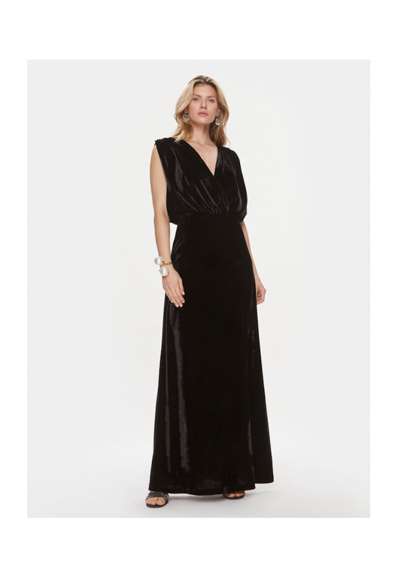 Kontatto Rochie Dama - 303890865 - Poliester - 43778 - Negru
