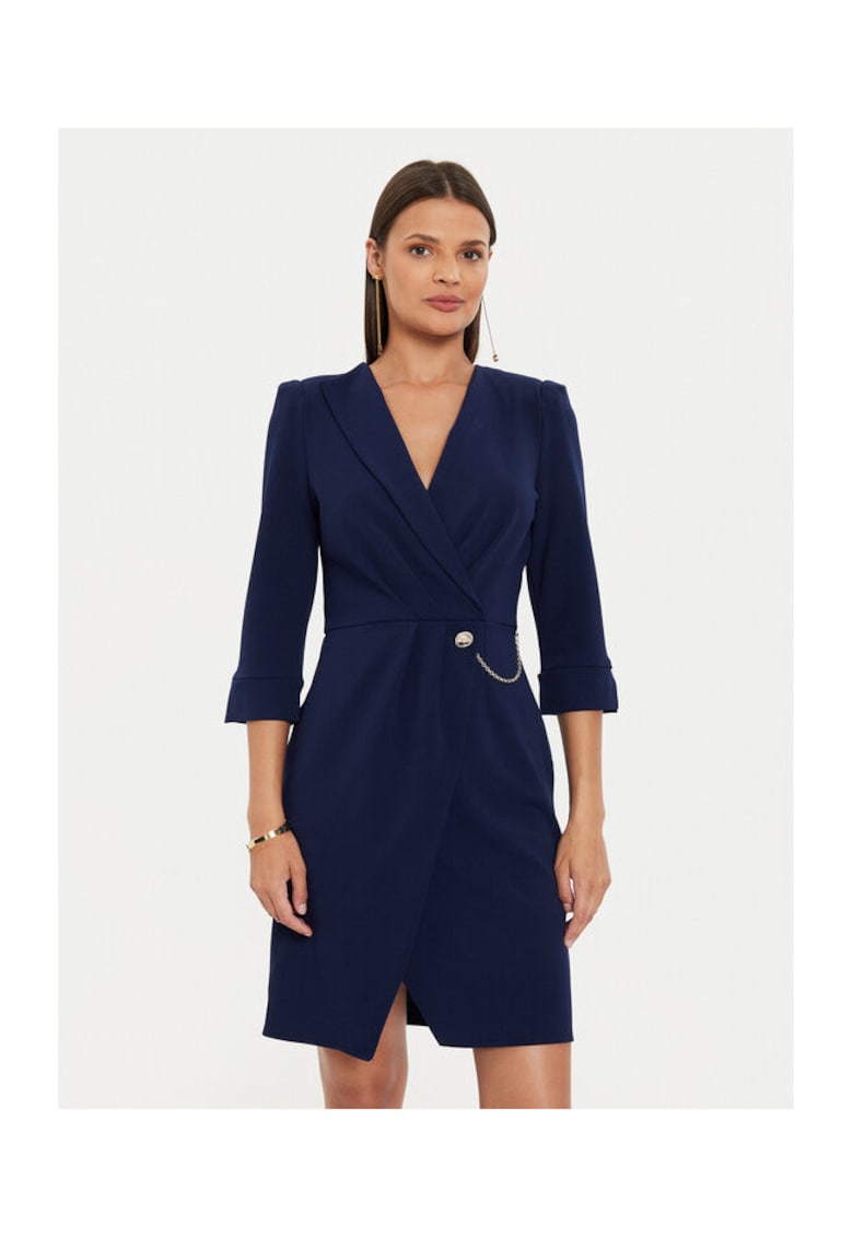 Rochie dama - 304657795 - Poliester - 46577 - Albastru