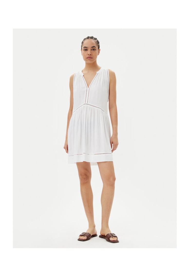 Rochie dama - 207169906 - Viscoza - Alb - Alb