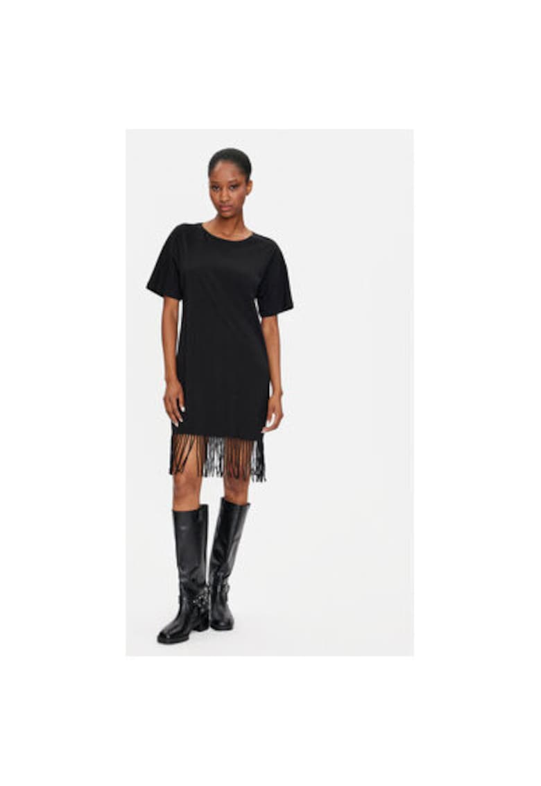 Rochie dama - 304542367 - Bumbac - Negru Rochie dama - 304542367 - Bumbac - Negru