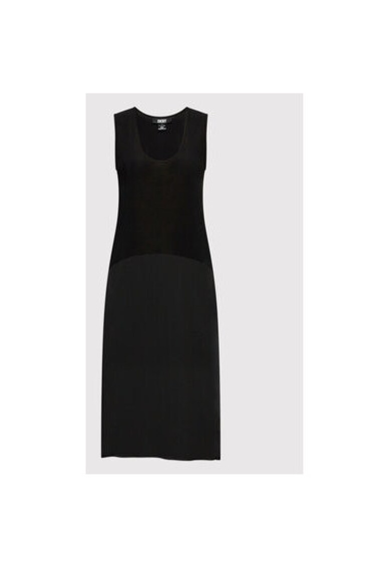 Rochie Dama - 300315484 - Poliester - Elastan - XS INTL - Negru