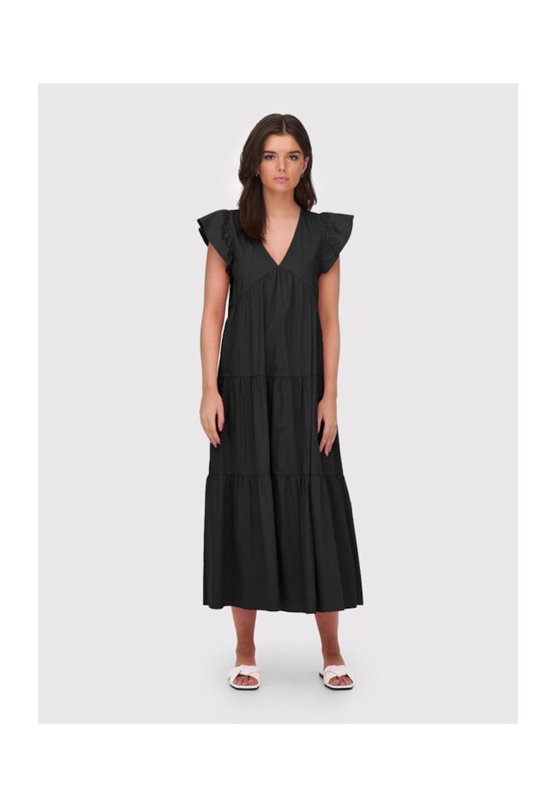 Rochie Dama - 209906493 - Bumbac - XS INTL - Negru