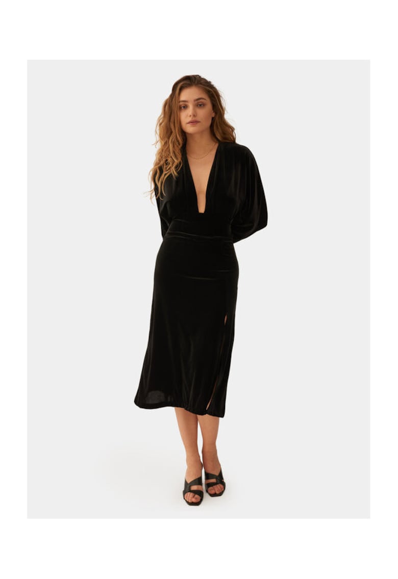 Rochie dama - 301663409 - Poliester - Negru - Negru