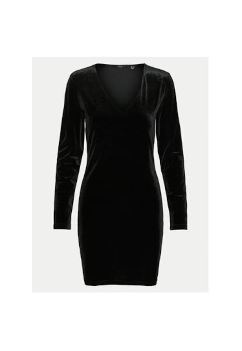 Rochie dama - 304520082 - Poliester recliclat - Negru - Negru