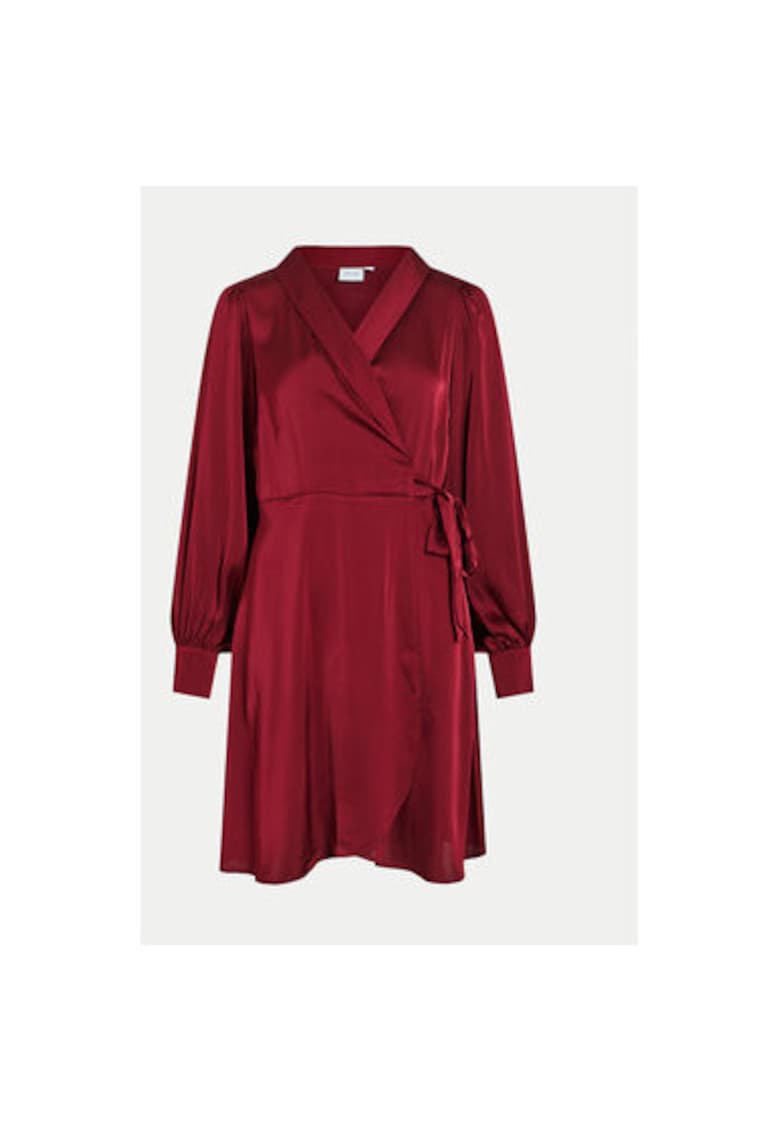 Rochie dama - 304435522 - Poliester - Rosu