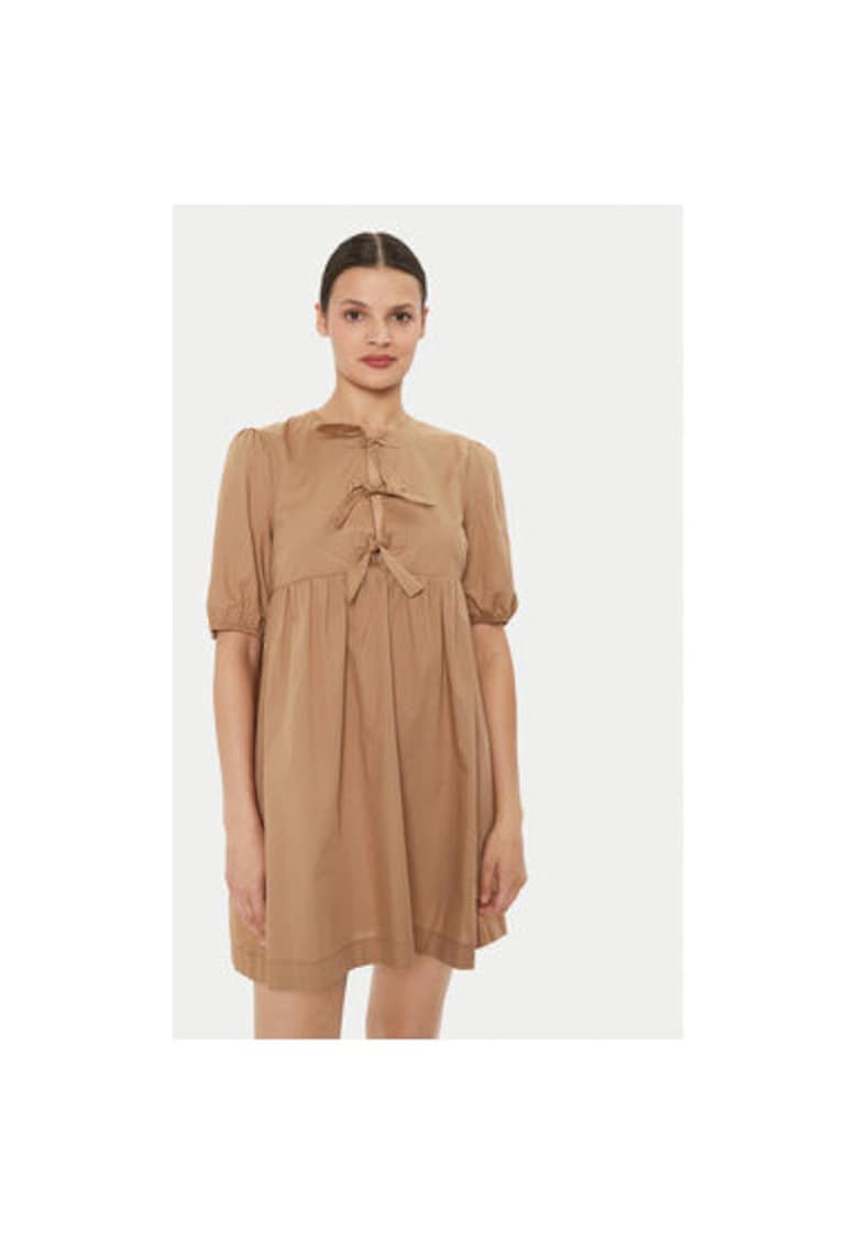 Rochie dama - 304549489 - Bumbac - Maro Rochie dama - 304549489 - Bumbac - Maro