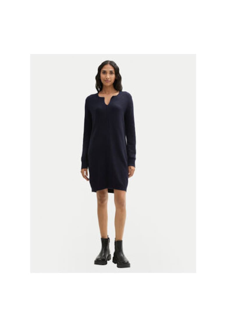 Rochie dama - 304547096 - Bumbac/Poliamida - Albastru - Albastru