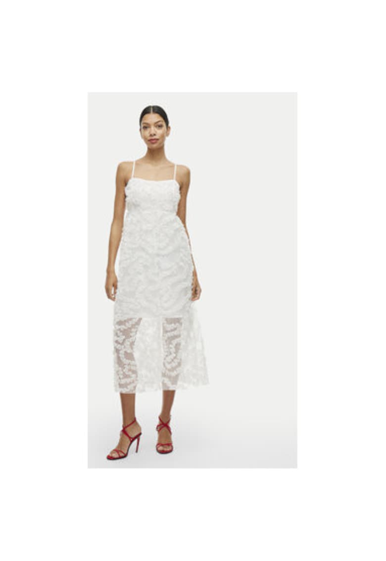 Rochie dama - 304931956 - Poliester - Alb - Alb
