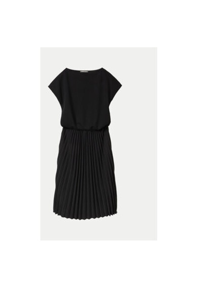 Rochie dama - 304546655 - Poliester/Viscoza - Negru - Negru