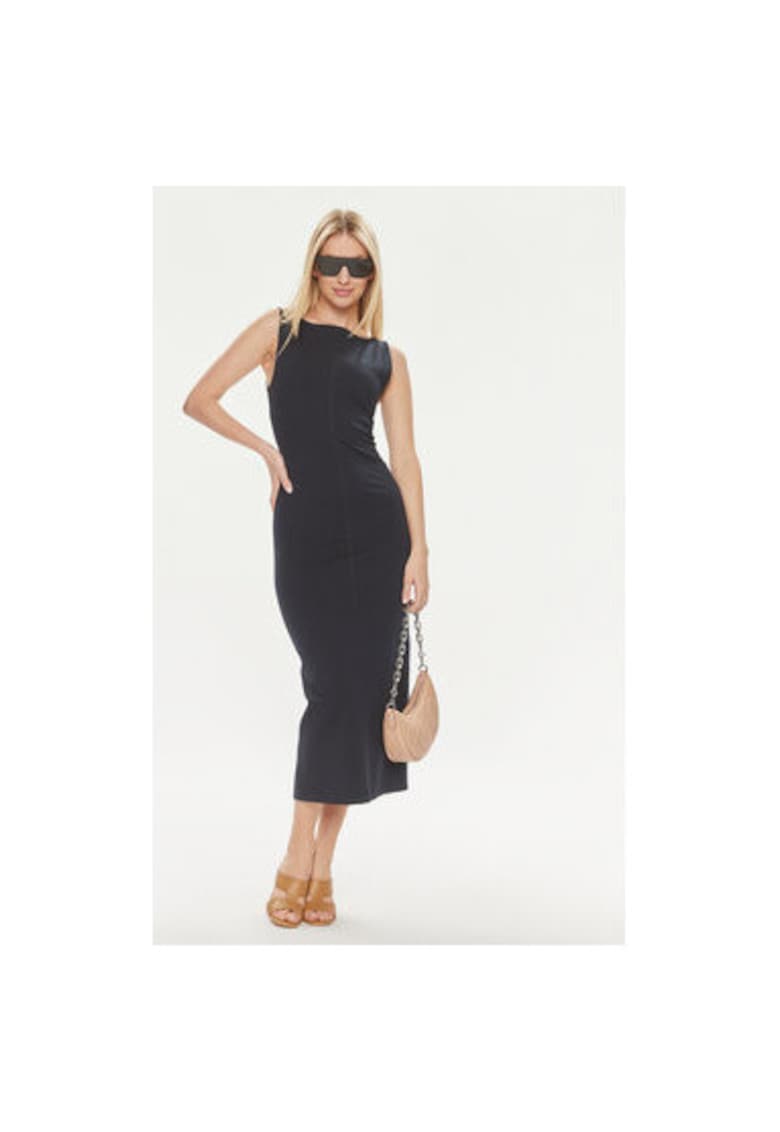 Rochie dama -  304150296 - Bumbac/Poliamida - Albastru