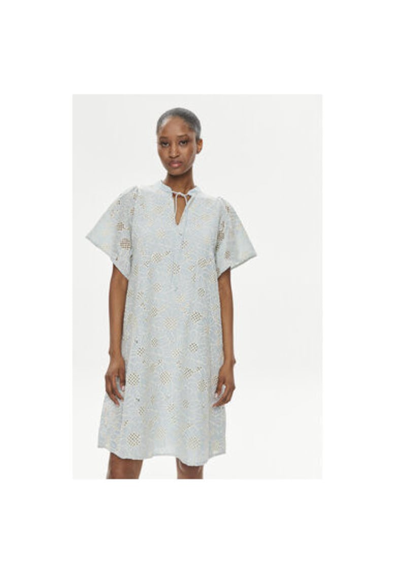 Rochie Dama -  303956905 - Bumbac organic - Albastru