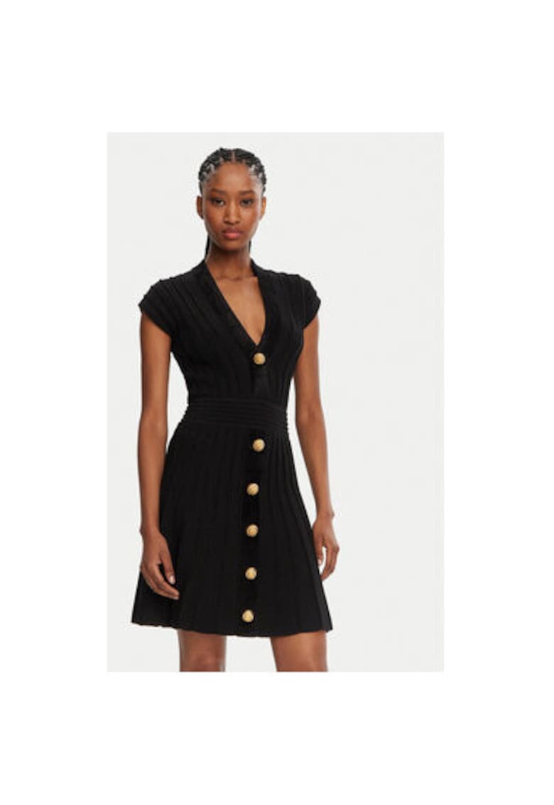 Rochie Dama - 305313539 - Plastic - 34 - Negru Rochie Dama - 305313539 - Plastic - 34 - Negru