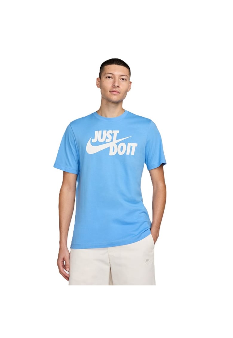 Tricou  pentru Barbati - m nsw tee just do it swoosh - AR5006-412 - XS INTL - Albastru