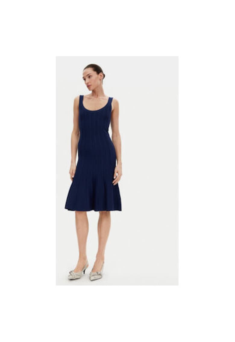 Rochie dama - 304772306 - Rayon/Nylon - Albastru Rochie dama - 304772306 - Rayon/Nylon - Albastru