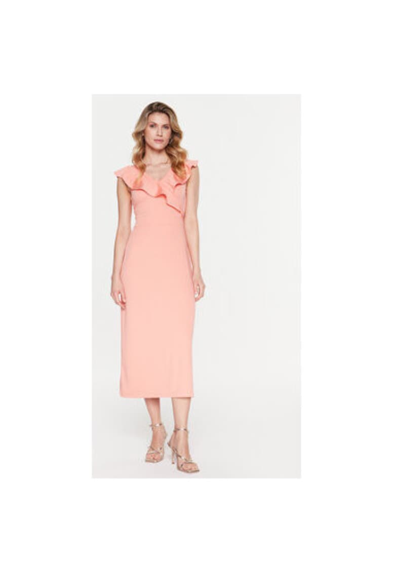 Rochie dama -  302172146 - Poliester - Portocaliu