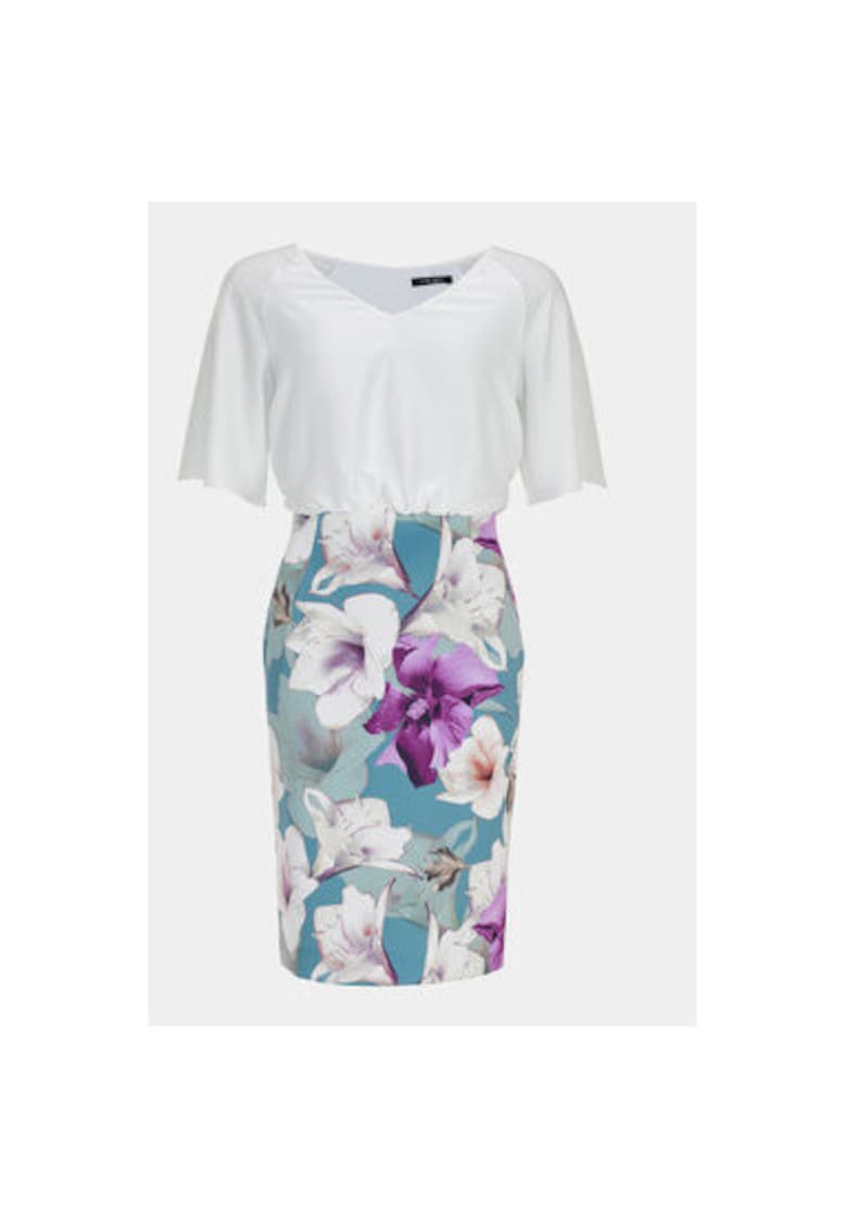 Rochie dama -  303551889 - Poliester - Alb Rochie dama -  303551889 - Poliester - Alb