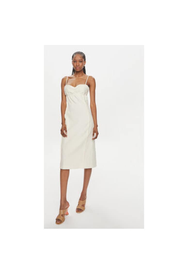 Rochie dama - 303646608 - Bumbac/In - Bej Rochie dama - 303646608 - Bumbac/In - Bej