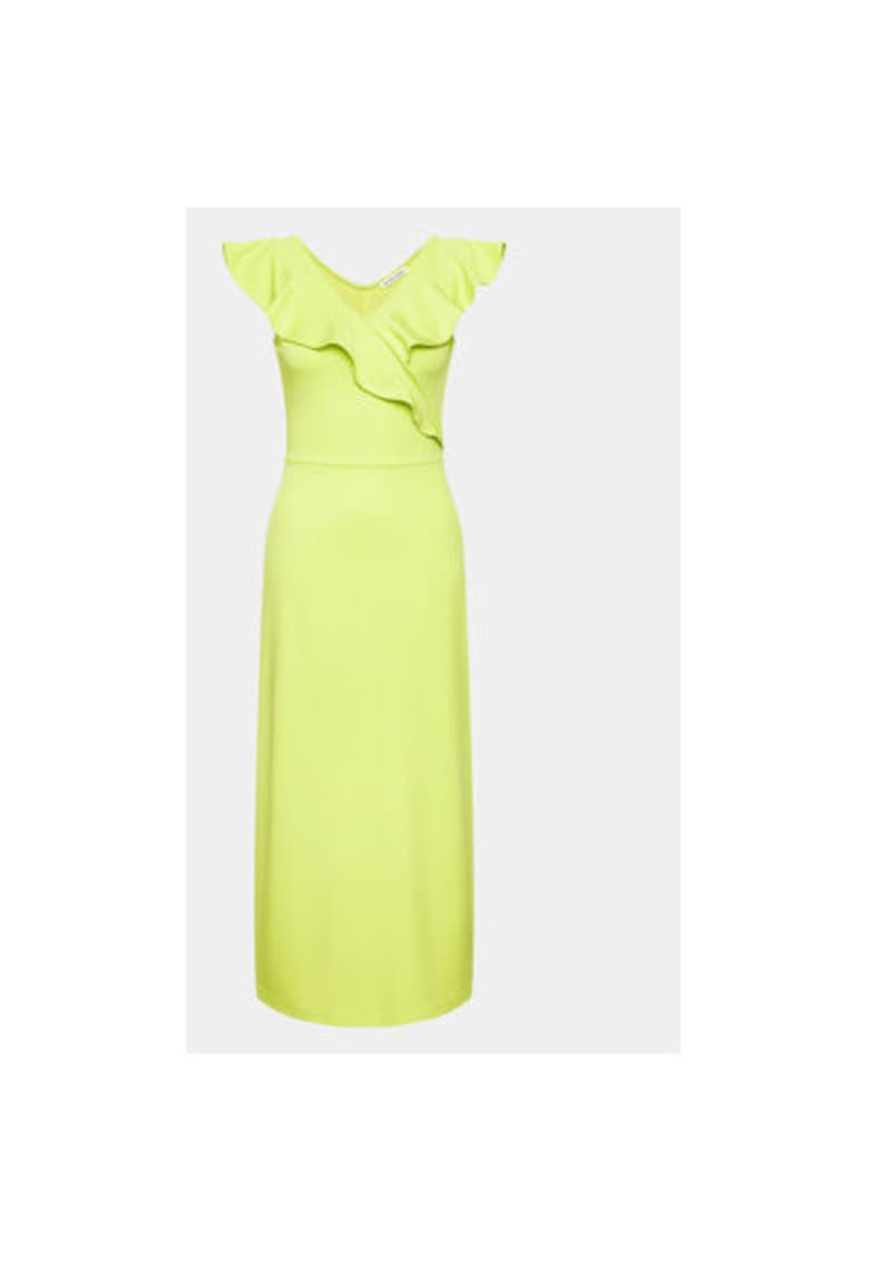 Rochie dama -  302172115 - Poliester - Galben