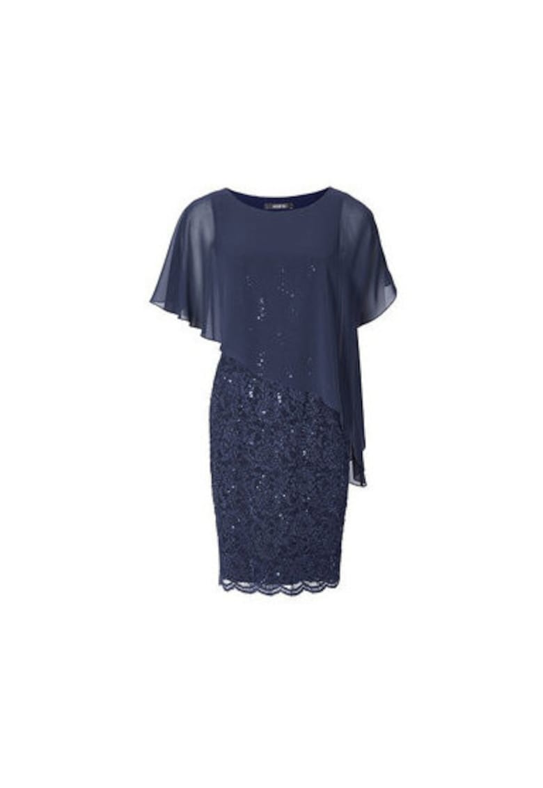 Rochie dama -  302950416 - Poliester - Albastru Rochie dama -  302950416 - Poliester - Albastru