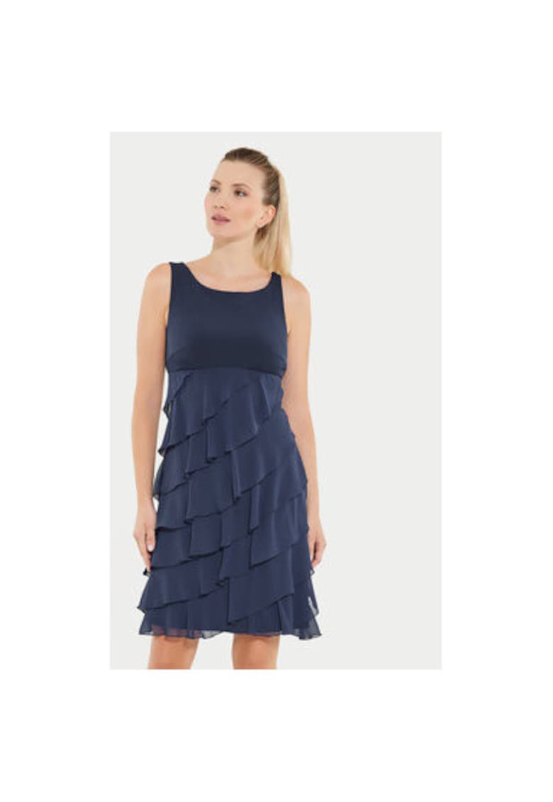 Rochie dama -  304907241 - Poliester - Albastru Rochie dama -  304907241 - Poliester - Albastru