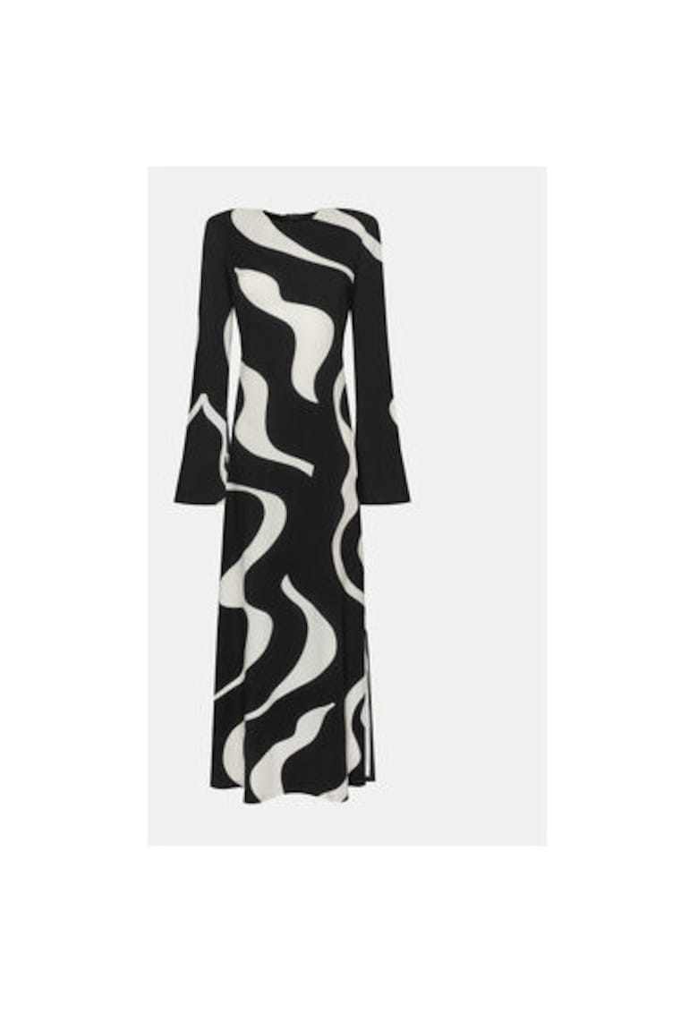 Rochie dama - 304553974 - Bumbac - Negru