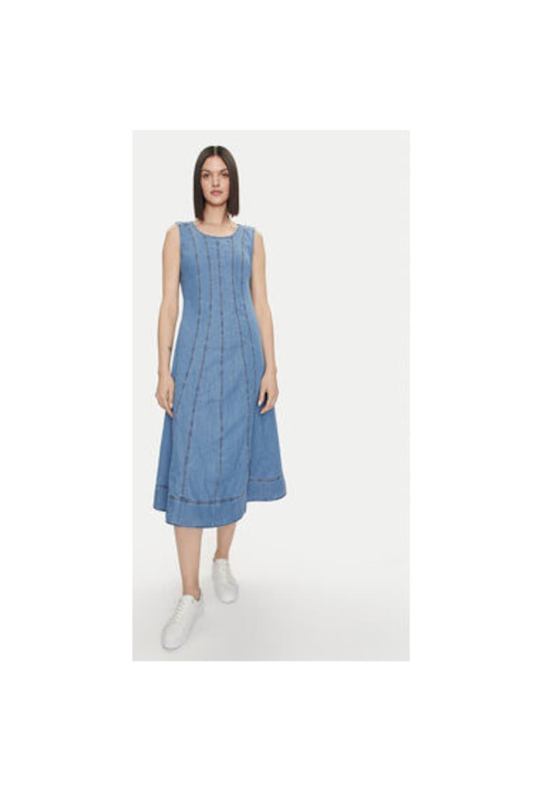 Rochie dama -  303802486 - Bumbac - Albastru