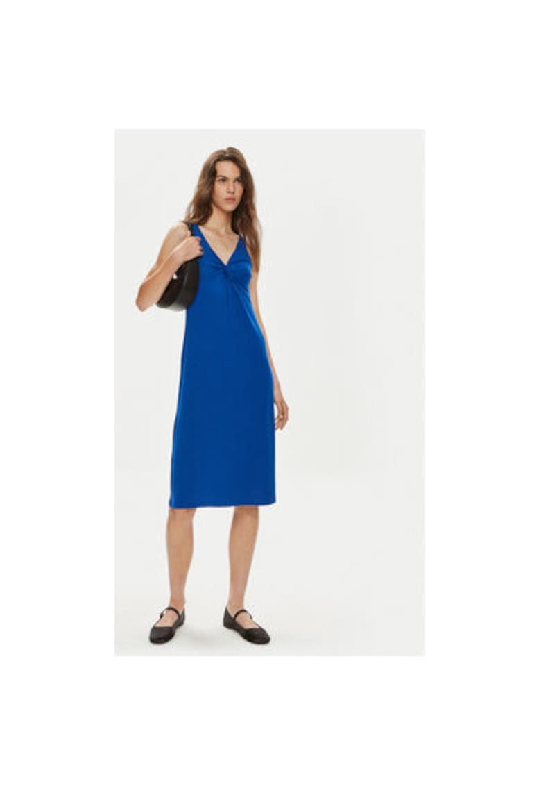 Rochie dama - 304191343 - Viscoza - Albastru - Albastru